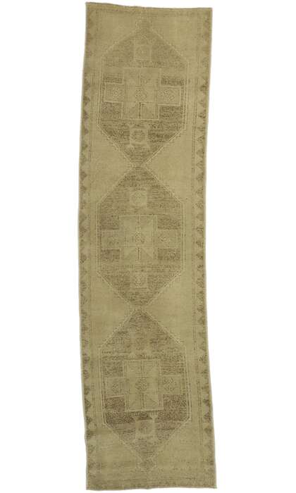 3 x 13 Vintage Turkish Oushak Rug 50830