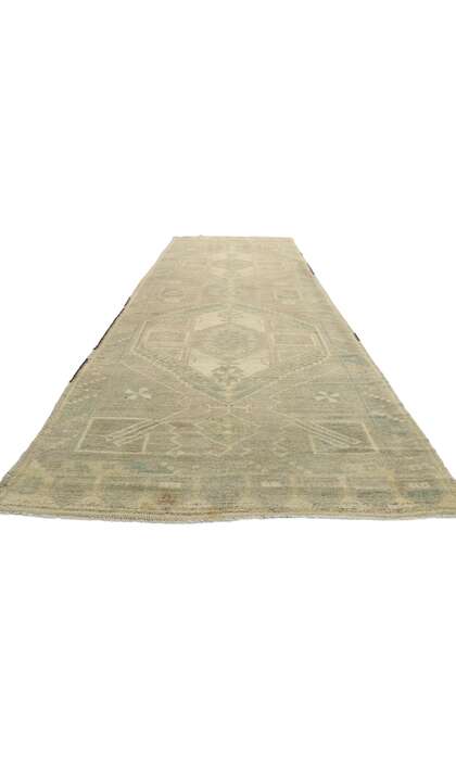 4 x 13 Vintage Turkish Oushak Rug 51023