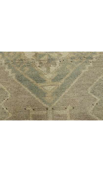 4 x 13 Vintage Turkish Oushak Rug 51023