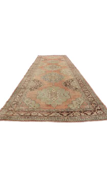 5 x 13 Vintage Oushak Rug 51142