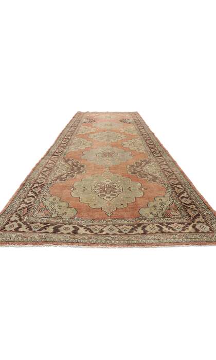 5 x 13 Vintage Oushak Rug 51149