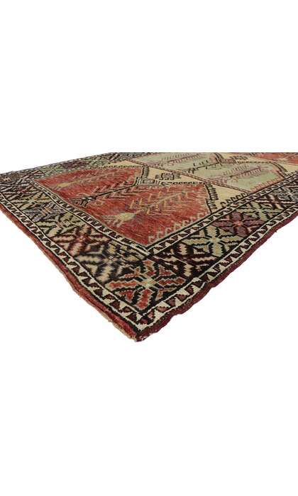 5 x 13 Vintage Oushak Rug 51356
