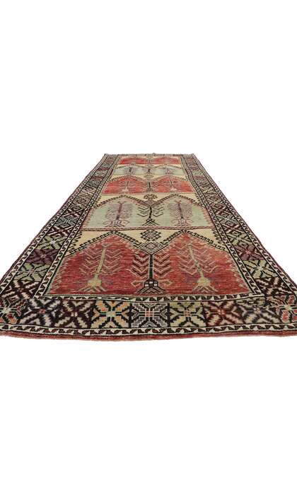 5 x 13 Vintage Oushak Rug 51356