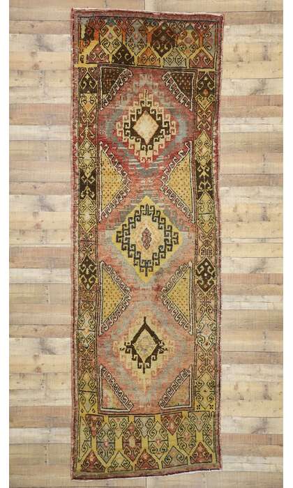 4 x 12 Vintage Oushak Rug 51659