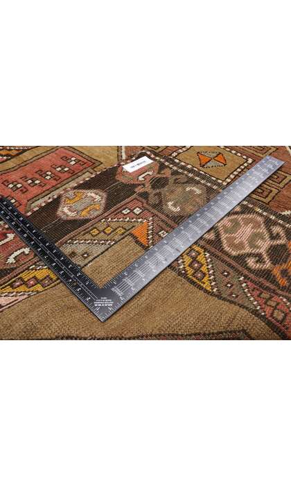 5 x 13 Vintage Turkish Oushak Rug 52062