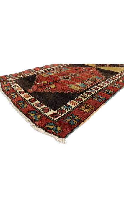 4 x 11 Vintage Oushak Rug 52146
