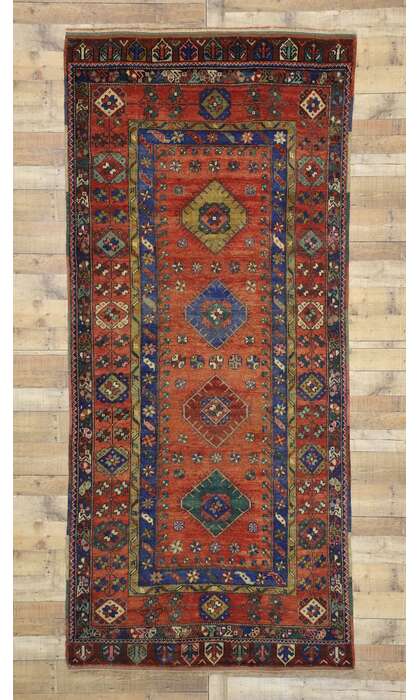 5 x 10 Vintage Oushak Rug 52180