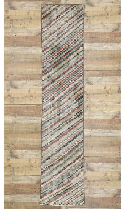 2 x 10 Vintage Turkish Sivas Rug 52193