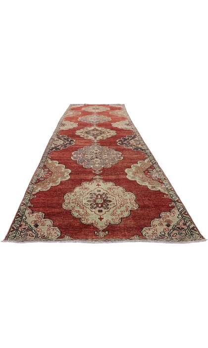 4 x 12 Vintage Oushak Rug 52251