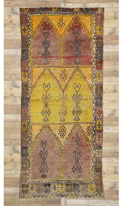 5 x 11 Vintage Oushak Rug 52290