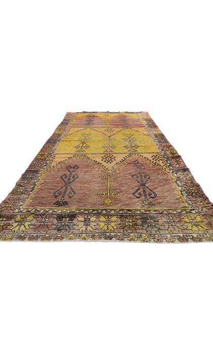 5 x 11 Vintage Oushak Rug 52290