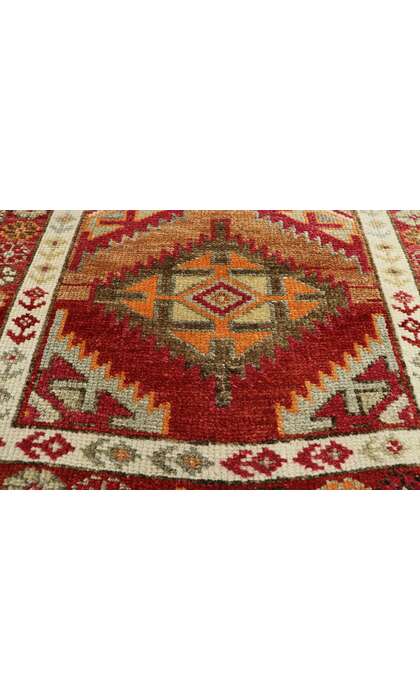 3 x 12 Vintage Turkish Oushak Rug 52704
