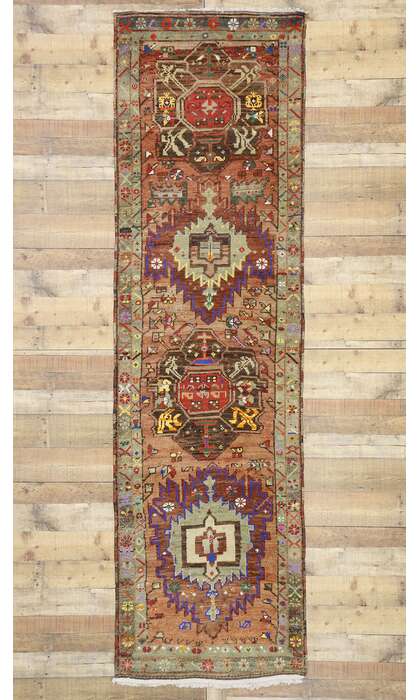 3 x 10 Vintage Oushak Rug 52717