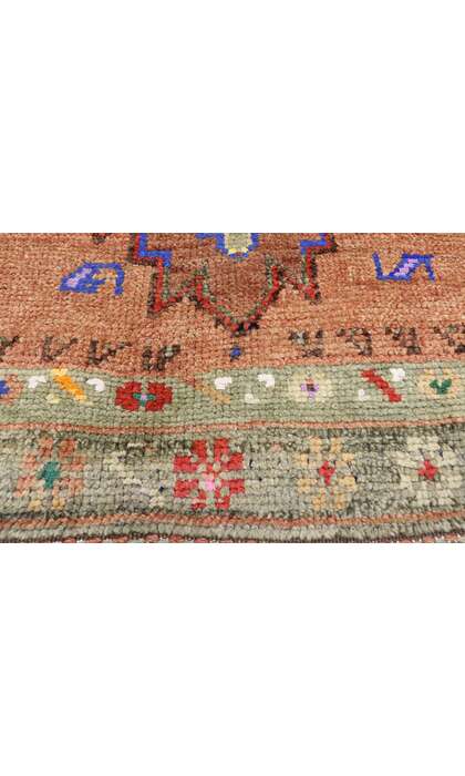 3 x 10 Vintage Oushak Rug 527173 x 10 Vintage Oushak Rug 52717