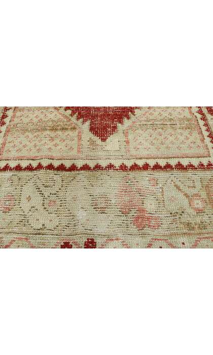 3 x 11 Vintage Turkish Oushak Rug Runner 52719