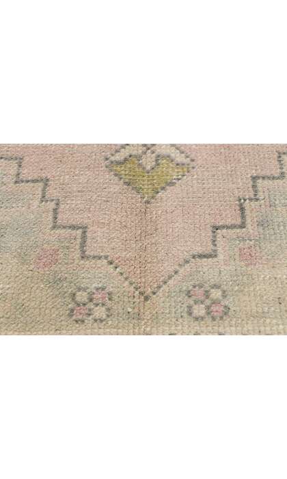 3 x 9 Vintage Oushak Rug 52720