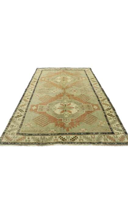 4 x 6 Vintage Oushak Rug 52726