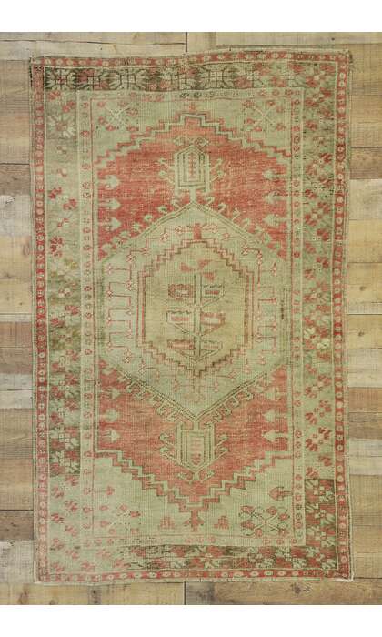 3 x 6 Vintage Oushak Rug 52727