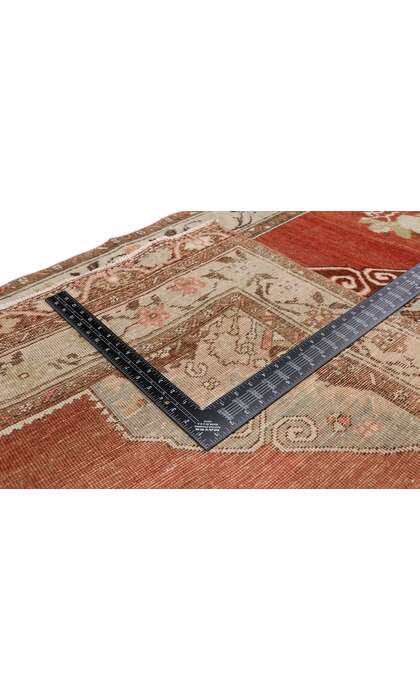 4 x 11 Vintage Turkish Oushak Rug 52739