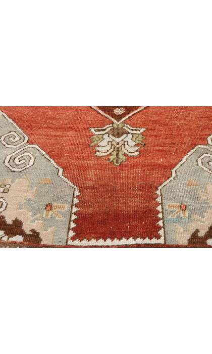 4 x 11 Vintage Turkish Oushak Rug 52739