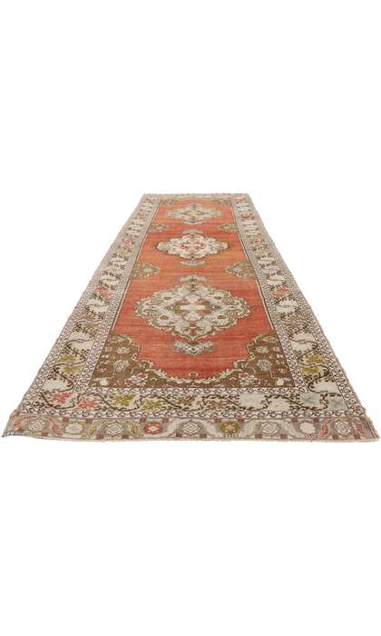 4 x 13 Vintage Oushak Rug 52741