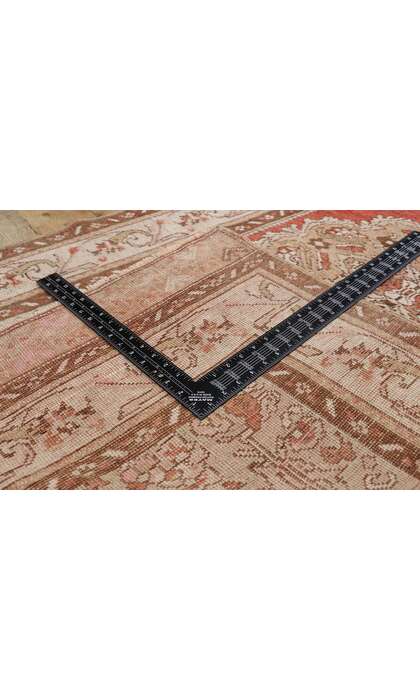 4 x 11 Vintage Turkish Oushak Rug 52743