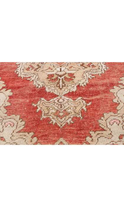 4 x 11 Vintage Turkish Oushak Rug 52743