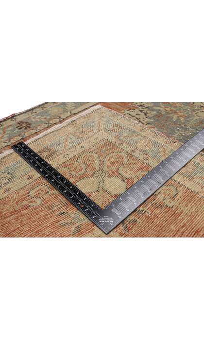 3 x 14 Vintage Turkish Oushak Rug 52745