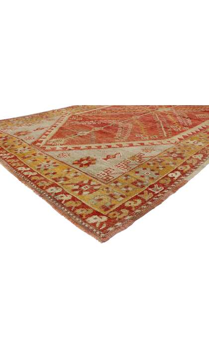 5 x 9 Vintage Oushak Rug 52752