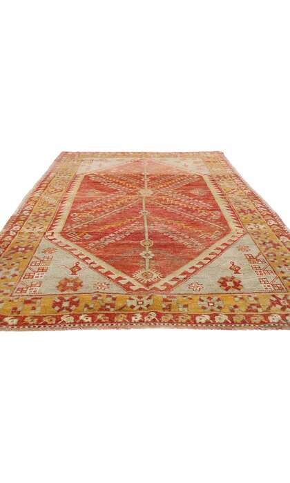 5 x 9 Vintage Oushak Rug 52752