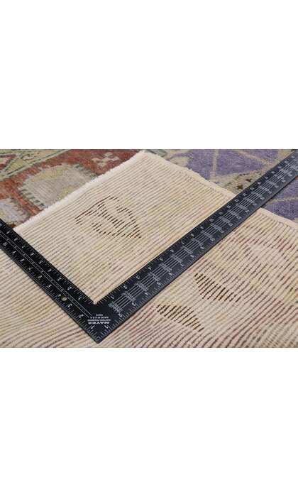 4 x 11 Vintage Turkish Oushak Rug 52757