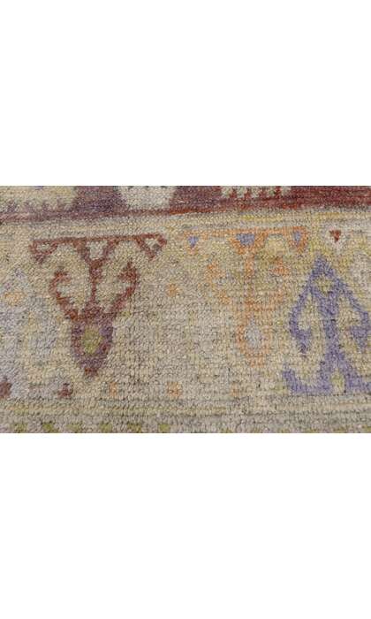 4 x 11 Vintage Turkish Oushak Rug 52757