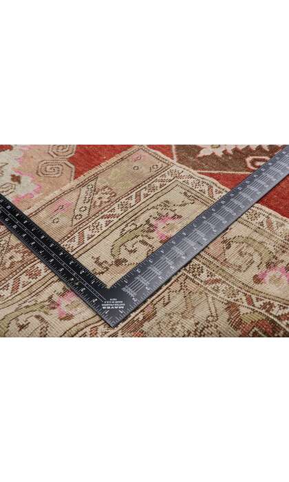 4 x 13 Vintage Turkish Oushak Rug 52758