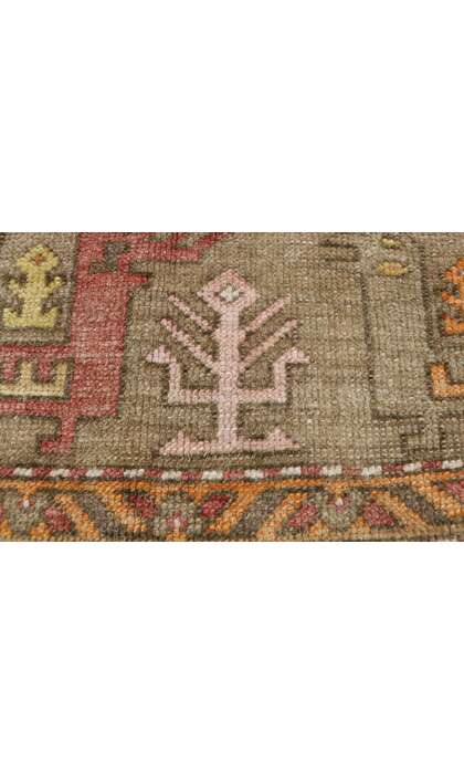 5 x 14 Vintage Oushak Rug 52760