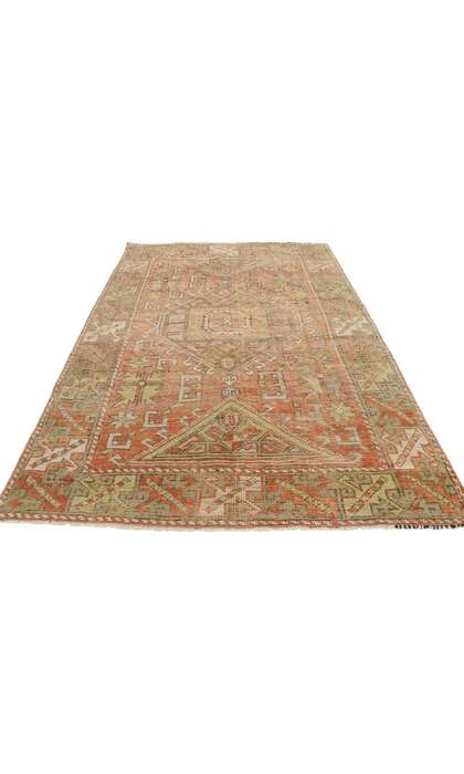 4 x 6 Vintage Oushak Rug 52762