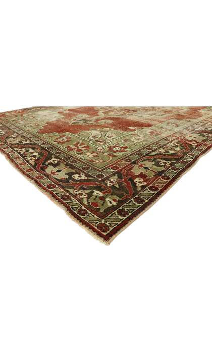 7 x 11 Vintage Oushak Rug 52768