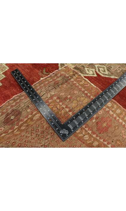 4 x 11 Vintage Turkish Oushak Rug 52769