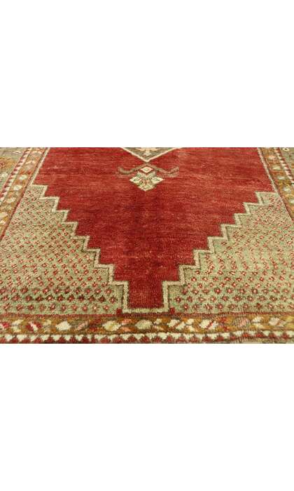 4 x 11 Vintage Turkish Oushak Rug 52769