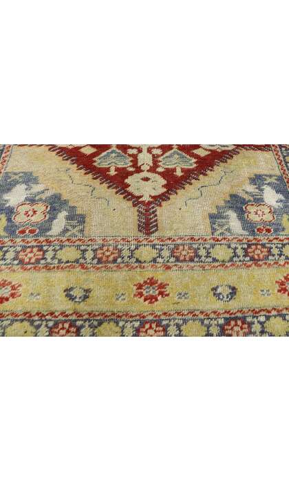 4 x 6 Vintage Oushak Rug 52778