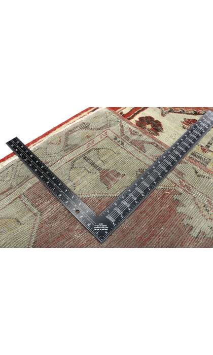 2 x 10 Vintage Oushak Rug 52779