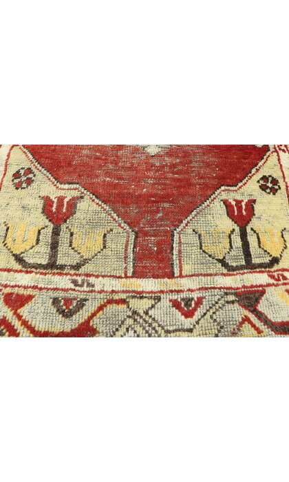 2 x 10 Vintage Turkish Oushak Runner 52779