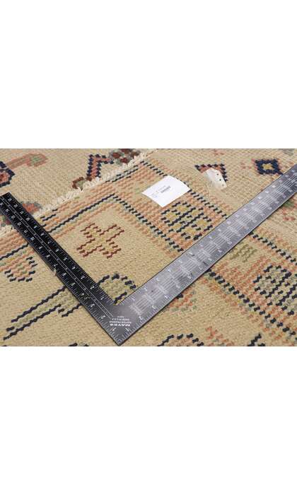 4 x 11 Vintage Turkish Oushak Rug 71674