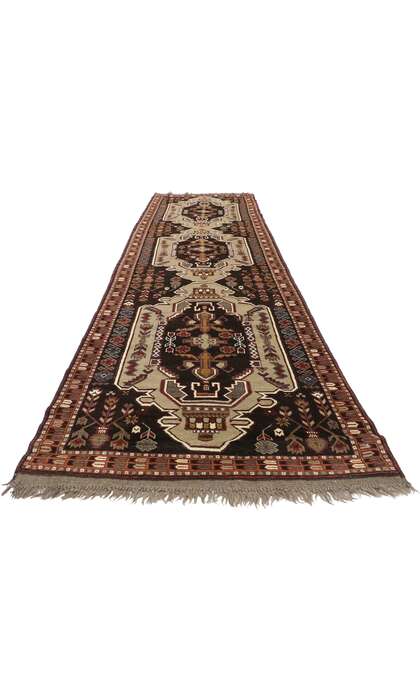 3 x 13 Vintage Afghan Rug Runner 72353