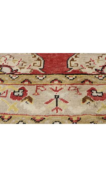 5 x 11 Vintage Turkish Oushak Rug 73752