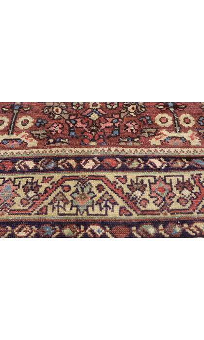 4 x 13 Antique Hamadan Rug 75784