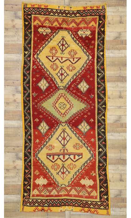 5 x 11 Vintage Moroccan Rug 76931
