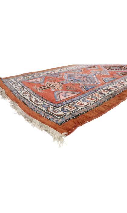 4 x 14 Antique Persian Kurdish Rug 77054