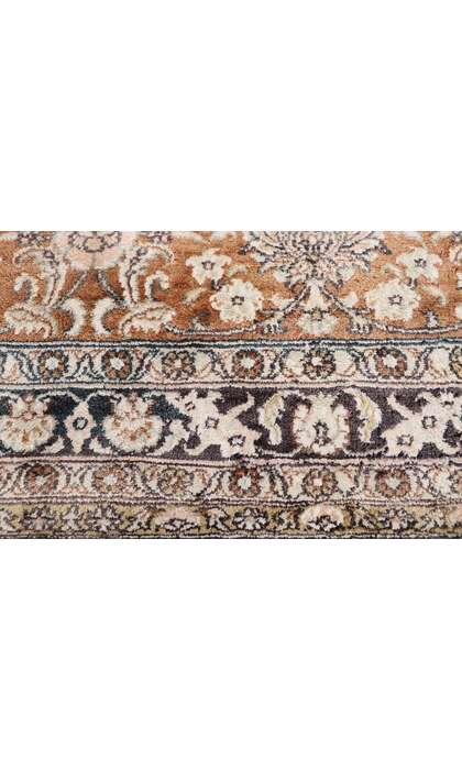9 x 12 Vintage Silk Tabriz Rug 77376