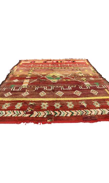 6 x 8 Vintage Moroccan Rug 20969