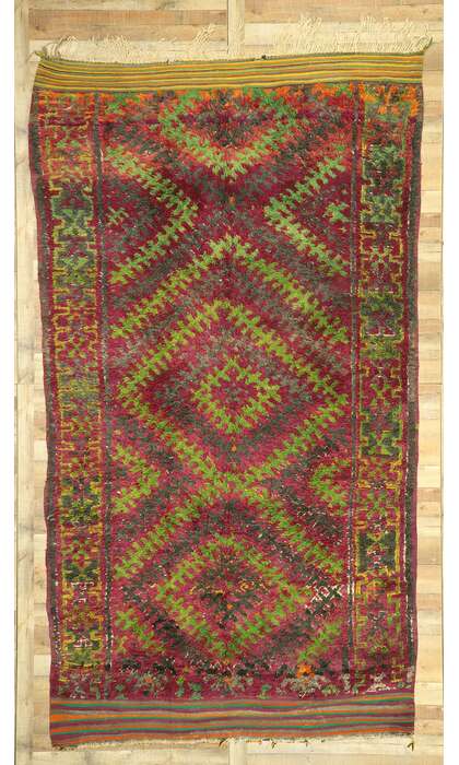 7 x 12 Vintage Moroccan Rug 20971